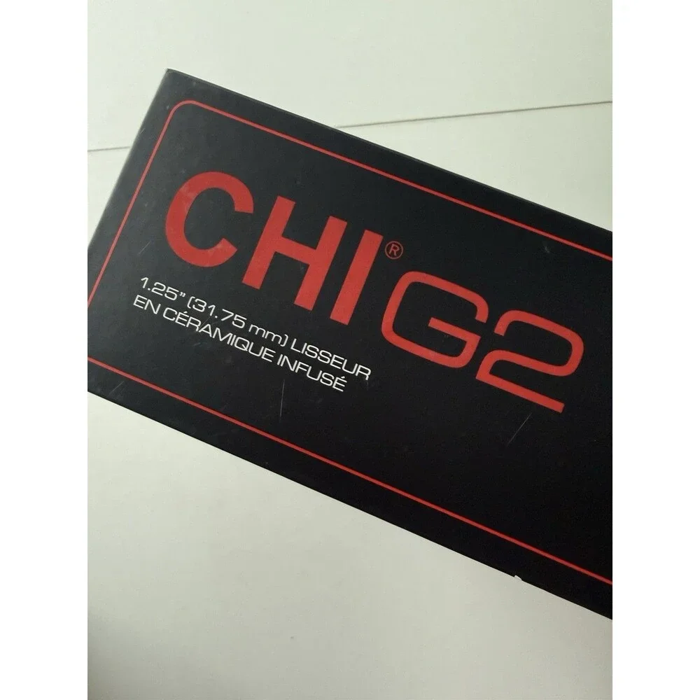 CHI G2 - 2ND GENERATION CERAMIC & TITANIUM FLAT IRON 425°F Authentic NEW